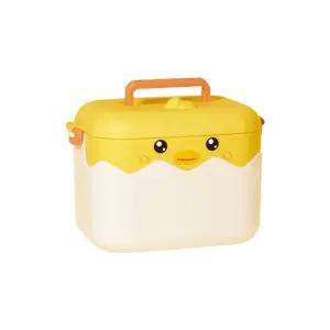 ABM캐릭터 다용도 구급상자 병아리구파우치 약파 구가방 약통 멀티박스