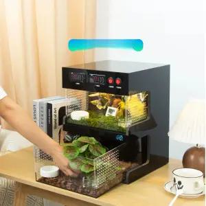 렉 사육장 레오파드게코 아크릴 도마뱀 바닥난방 게코 조경 도마 키우기 히팅패드