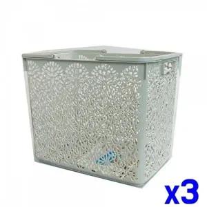 앤틱 세탁 바구니 x3개 세탁바구니 빨래바구니 빨래통