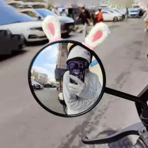 [하프클럽/]웨딩카 소품 백미러 룸미러 헬멧 경차 악세사리