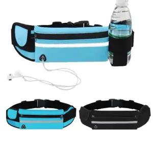 [옷자락]남자 핸드폰 런닝 힙색 여자 이어폰 스마트폰 가방