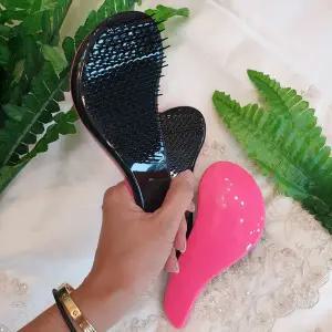 [셀러에이드]정전기 헤어브러시 핑크 빗