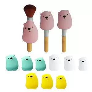 [셀러에이드]네일아트 케릭터 실리콘 브러쉬커버 3사이즈 세트 4종