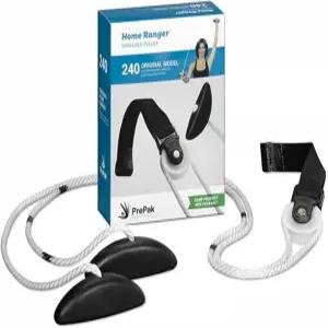 홈레인저 프리미엄 숄더 풀리 시스템 - 오리지널 버전 모델 240 인체공학적 손잡이 및 웹 스트랩으로