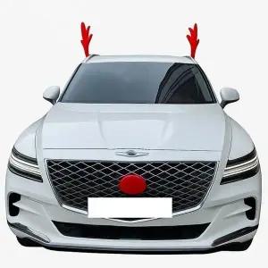 [하프클럽/]세트 크마스 뿔 루돌프자동차 코 데코 용품