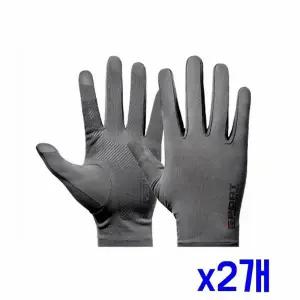 TBZ 여성 스포츠 쿨링 자외선차단 장갑(그레이) x2개