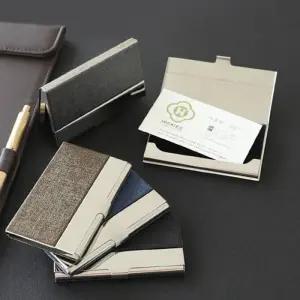 [옷자락]남자 슬림 출근룩 컨템포러리 회사원 명함 카드 케이스 지갑