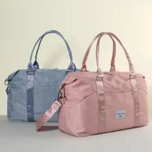 [옷자락]여자 보스턴백 남자 헬스장 큰사이즈 엷은 가방