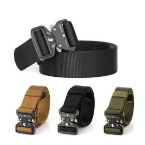[옷자락]남자 밀리터리 코브라 원터치 심플 데일리 벨트