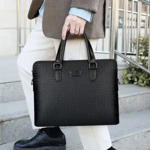 [옷자락]남성 랩탑 출근룩 서류 크로스 비즈니스백 토트백