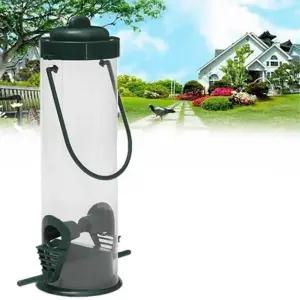 야외 야생조류 모이통 버드피딩 새모이통 베란다 정원 버드피더 펜션