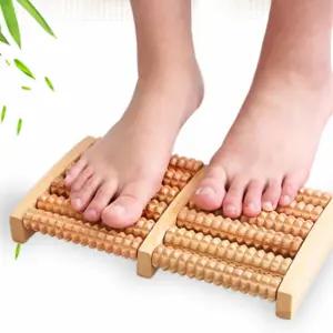 가정용 나무안마기 지압판 발롤러 마사지기 운동후