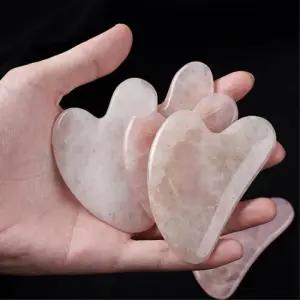 얼굴 목 어깨 림프마사지 순환 피부관리 괄사 어르신선물