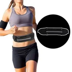 [다잇템]남성 방수허리힙색 스포츠파우치 여권파우치