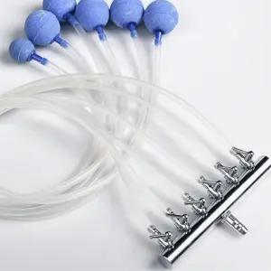 브로와 수조 10구 에어분배기 미세조절 공기공급기 벨브형