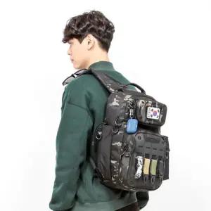 [다잇템]남자 밀리터리 아웃도어 여행 데일리 슬링백