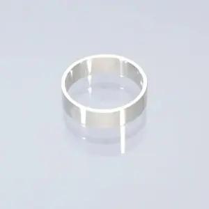 [옷자락]남자 여자 평반지 92.5실버 은 플레인 레이어드 반지