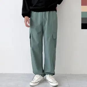 [옷자락]남자 건빵 FW 2WAY 넓은 조거 드로우코드 고무줄 팬츠