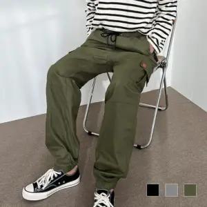 [다잇템]남자 솔리드 아메카지룩 3컬러 카고 조거 팬츠