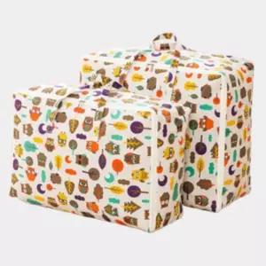 [옷자락]남자 여자 스퀘어 짐 정리 이사 부엉이 대형 가방