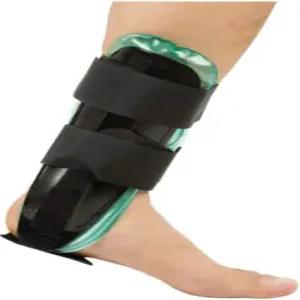 안정성과 냉찜질을 제공하는 메디봇 에어 젤 발목 등자 지지대