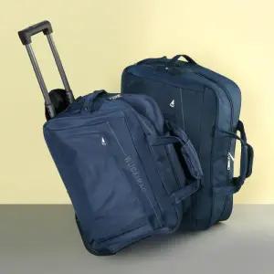 [옷자락]여자 2종 트립 출장 트롤리백 바퀴 세트 남자 가방