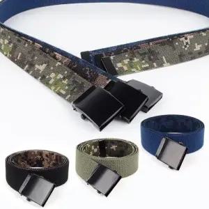 [옷자락]남자 혁대 군용 허리띠 작업용 카모 카모플라쥬 벨트