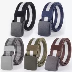 [옷자락]남자 데님팬츠 콘트라스트 캐쥬얼 멀티형 프레피 투라인 벨트