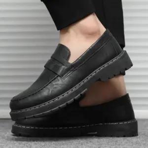 [다잇템]남자 단정한 정장 하객 모임 상견례 통굽 로퍼