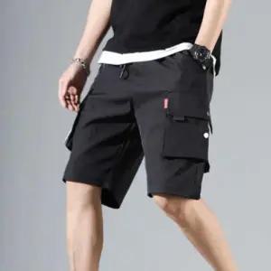 [다잇템]남자 데일리 캐주얼 빅사이즈 밴딩 카고 반바지