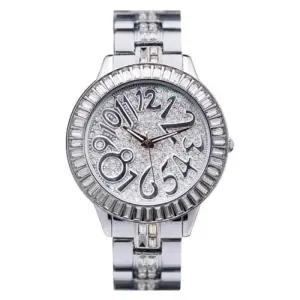 [다잇템]남자 빅 넘버 큐빅 믹스 디테일 고급 손목 시계