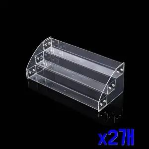 TBZ 아크릴 3단 투명 매니큐어 깔끔 진열대 x2개