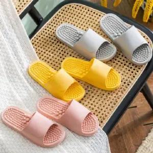 [다잇템]남자 여자 지압 컬러 건강 실내 실내 슬리퍼