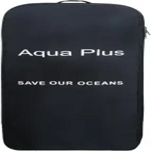 아쿠아 플러스 방수 팽창식 패들 보드 백팩 - 서핑보드 카약 및 기어용 패드 스트랩이 있는 35 x14 x11