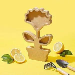 우드공예 카네이션 모스화분 10개 MDF rst365