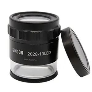 현장용 루페 수리용 산업용 미세 휴대용 확대경 측정 조명