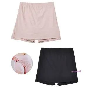 Y존 필수템 팬티 커버 인견소재 속치마바지겸용jkl354