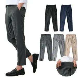 [핫코드](숏/기본 2단기장) 남자 옆밴드 슬랙스 빅사이즈