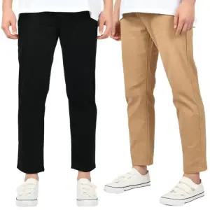 [핫코드]2단기장 남자 면바지 스판 캐주얼 2컬러 HC10