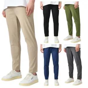 [핫코드]남자 여름 9부 린넨 팬츠 밴딩 5컬러 5605_L800