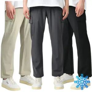 [핫코드]남자 여름 카고 와이드 팬츠 스판 3컬러 7754