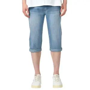 [핫코드]남자 여름 7부바지 청바지 허리스판 중청 데님 836