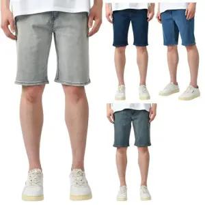 [핫코드]남자 여름 노멀 청 반바지 빅사이즈 4컬러 HC009