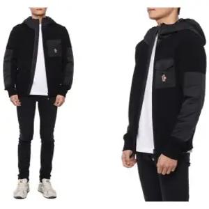 [몽클레어]23FW 남성 그레노블 로고 패치 후드 재킷 (9B00007 A9462 999 23F)