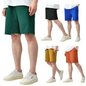 [핫코드]남자 여름 시어서커 반바지 5부 밴딩 5642_P50