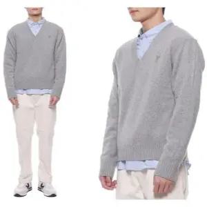 [아미]22FW 남성 하트 로고 캐시미어 니트 (HKS207_005_055_M_22F)