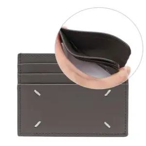 [메종마르지엘라]22FW 여성 스티치 넘버링 카드지갑 (S56UI0214_P4985_T8031_22F)