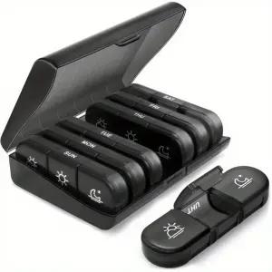 약통 케이스 알약 영양제 휴대용 일주일 요일별 약케이스