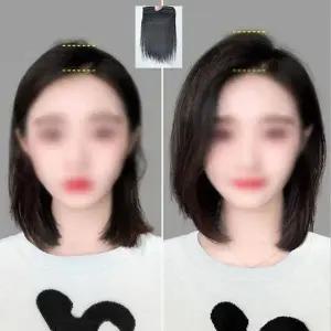 피스 가발 볼륨 헤어 뽕 앞머리 정수리 부분가발