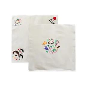 (TD) 국내산 광목 30수 손수건 (스텐실 마카포함)